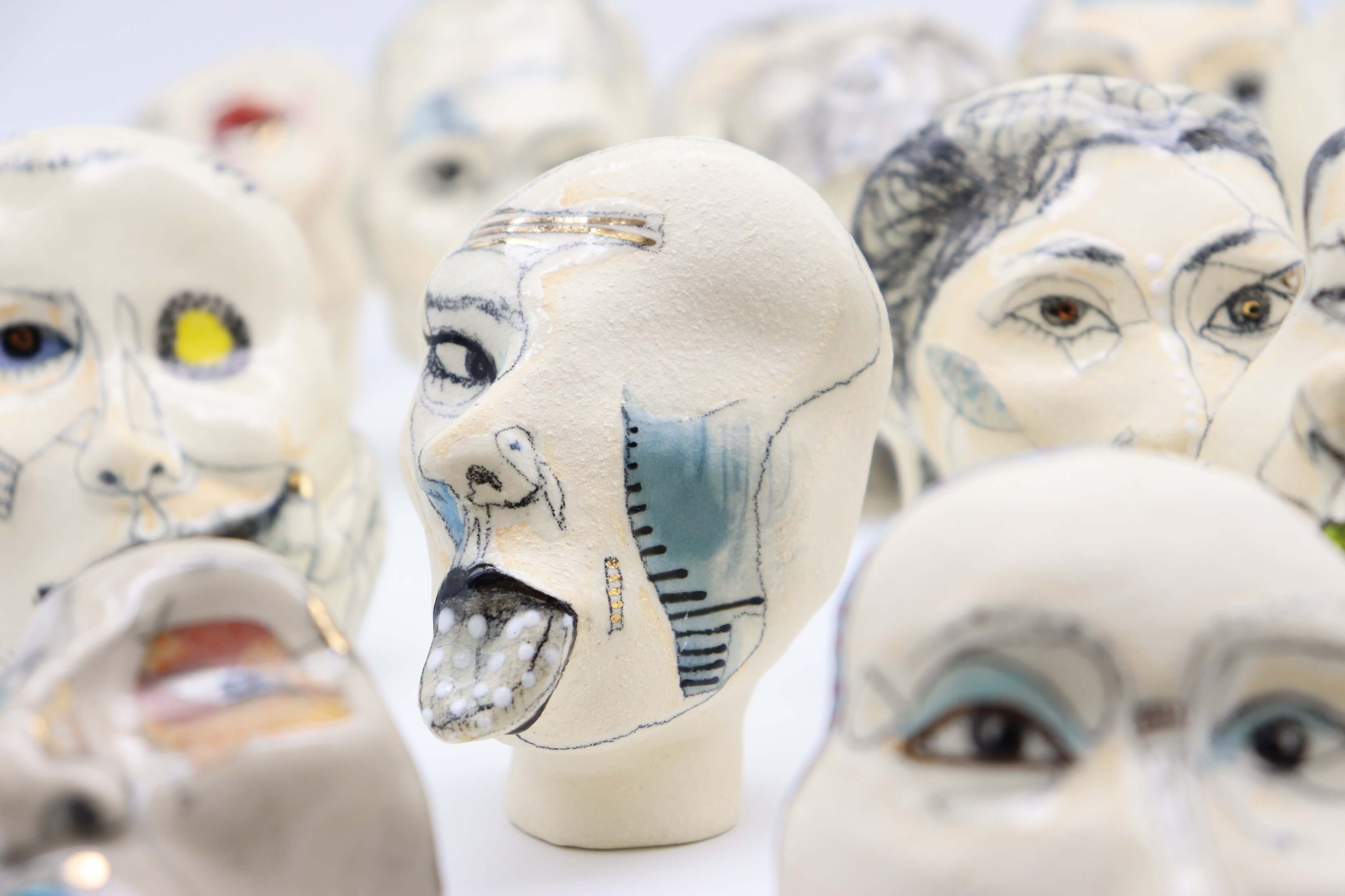 Ceramic Self Portraits by Yurim Gough Create! Magazine
